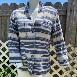 Banana Republic Heritage Stripe Nautical Jacket